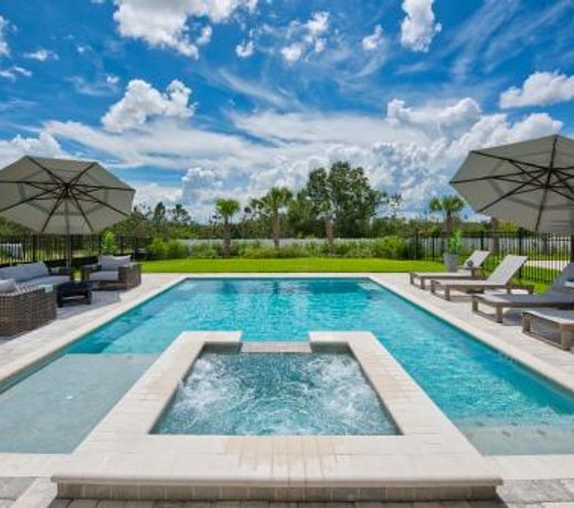 Radiant Home with Private Pool near Disney - 7676F
