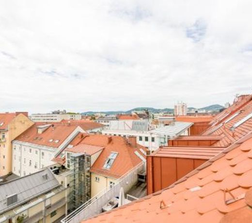 GroÃe Dachgeschosswohnung im Herzen von Graz