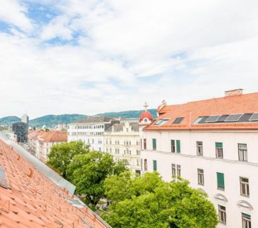 GroÃe Dachgeschosswohnung im Herzen von Graz