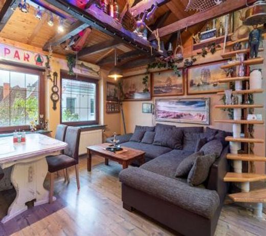 Comfortable Apartment in Wismar Mecklenburg with Fireplace