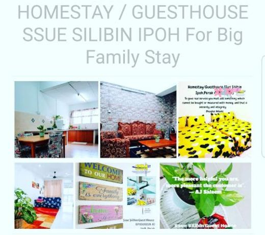 12-15 Pax Ssue Silibin Ipoh Guest House-Homestay