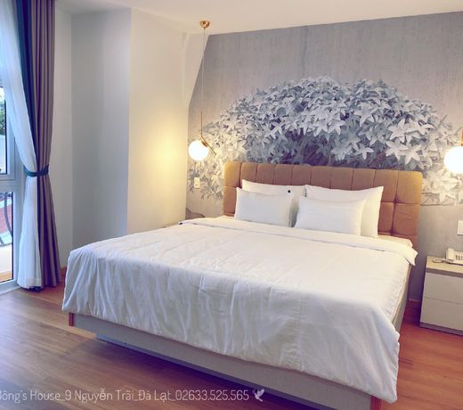 PhÃ²ng ÄÃ´i _Khach sáº¡n ChÃ­ch BÃ´ng House ÄÃ  Láº¡t