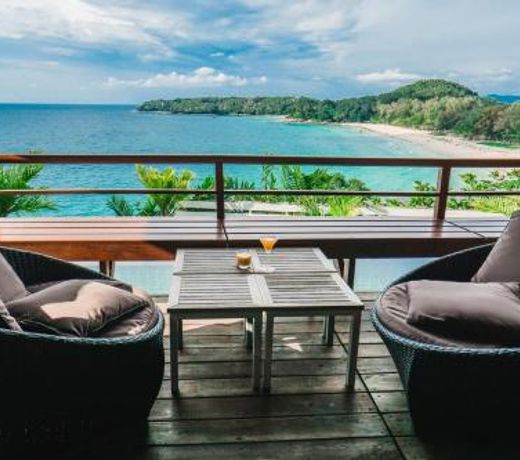 Surin Beach Villa with Ocean and Beach views