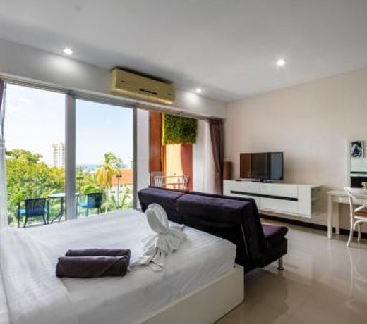Studio with beautiful sea view