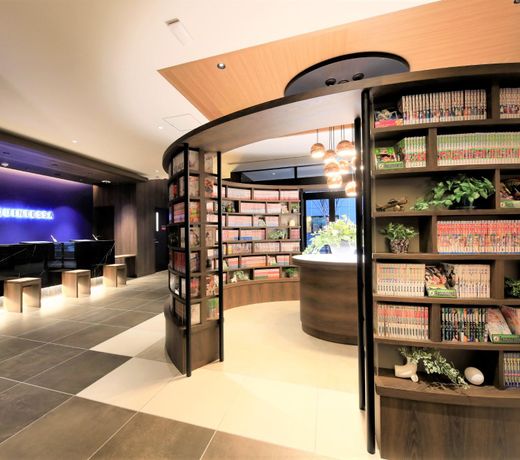Quintessa Hotel Fukuoka Tenjin Comic and Books