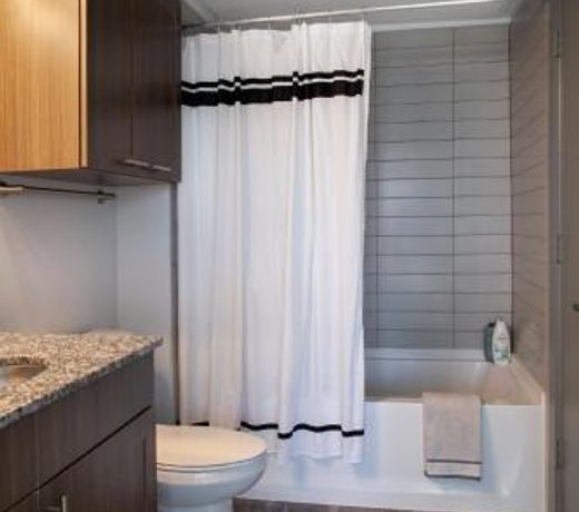 Luxury downtown apartment w king bed and sky lounge