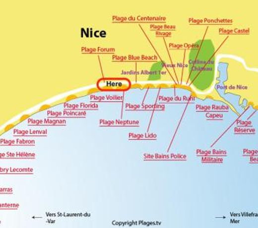 Nice Beach - Promenade Des Anglais