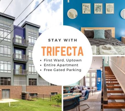 Trifecta Stylish & Spacious Loft Superhost