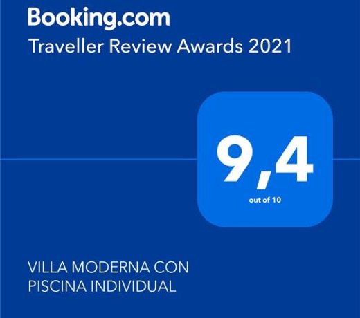 VILLA MODERNA CON PISCINA INDIVIDUAL