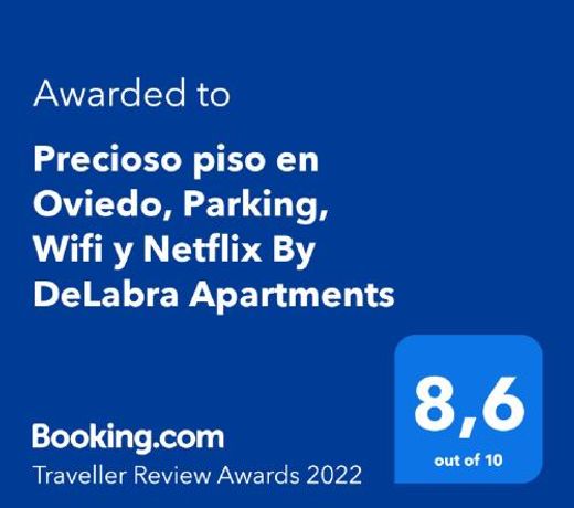 Precioso piso en Oviedo, Parking, Wifi y Netflix By DeLabra Apartments