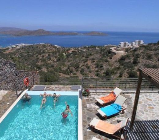 Luxury Crete Villa Three Bedroom Villa Private Pool Sea Views Elounda