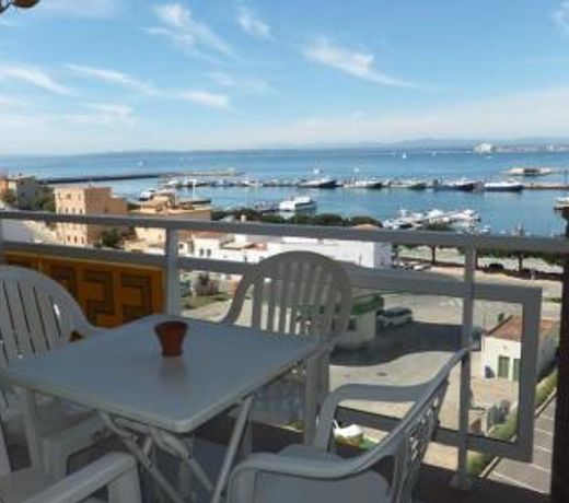 Roc Mar 2 5C - Apartamento cerca del centro y de la playa - terraza con vistas al mar y al puerto