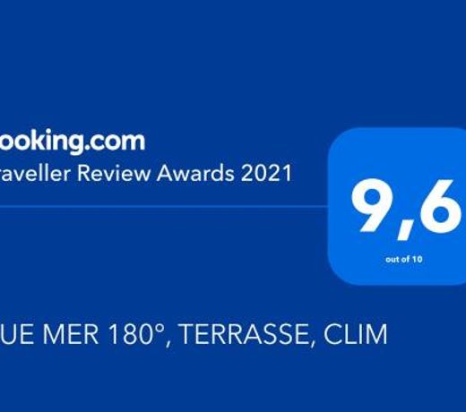 VUE MER 180Â°, TERRASSE, CLIM