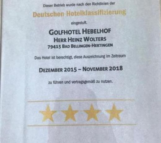 Wellness- & Golf-Appartement 2.2 Hebelhof