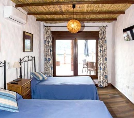Villa with 2 bedrooms in Canillas de Albaida with wonderful sea view shared pool terrace 15 km from