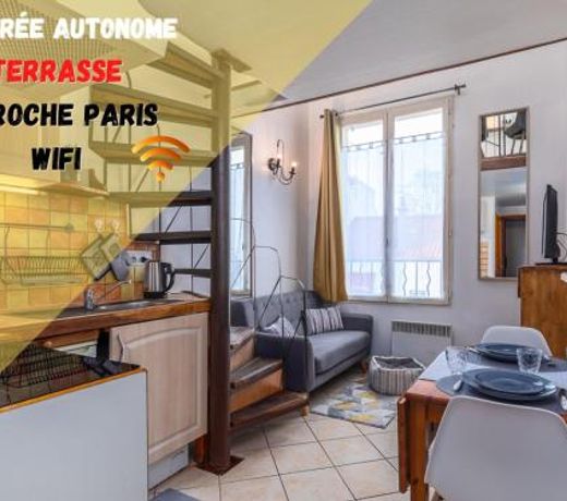 Ravissant duplex ac terrasse proche Paris Disney
