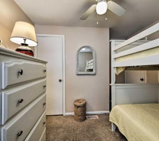 Pet-Friendly Getaway with Patio, Less Than 1 Block to Beach!
