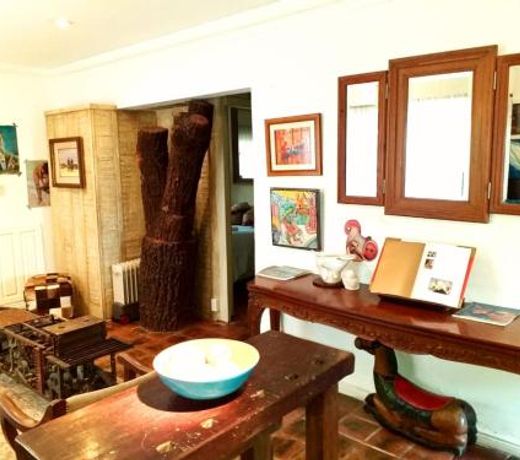 Arte, diseno y detalles vintage en una acogedora residencia de Lomas de San Isidro