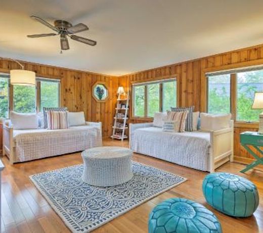 Spacious Getaway with Deck - Walk to Nantucket Sound!