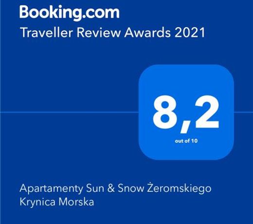 Apartamenty Sun & Snow Żeromskiego Krynica Morska