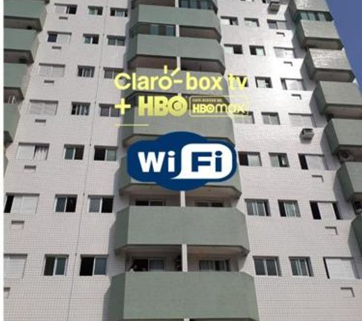 Apartamento Confortavel com Ar Condicionado e wifi Praia Grande