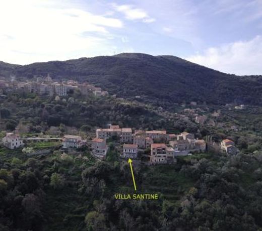 VILLA SANTINE, MAISON DE VACANCES a POGGIO DE TALLANO - terrasses avec vue stupefiante