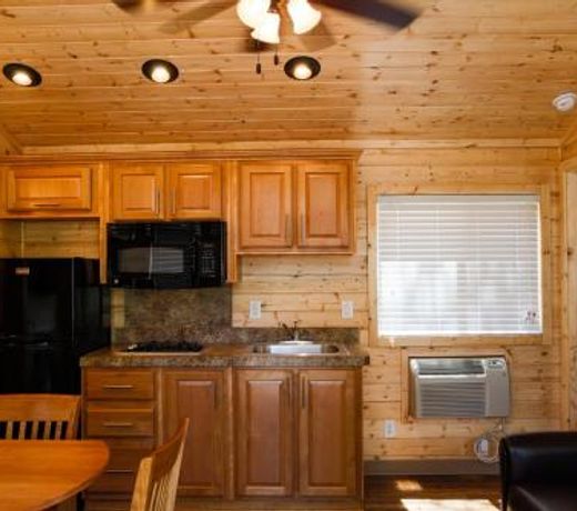 Ponderosa Camping Resort One-Bedroom Cabin 4