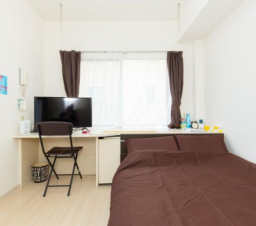 New 3 min Station MAX 2 ppl One room studio #MV309