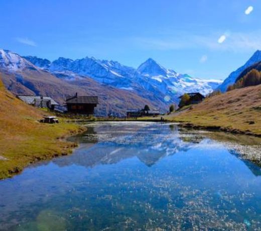 Idyllic chalet in EvolÃ¨ne, with view on the Dent Blanche and the mountains