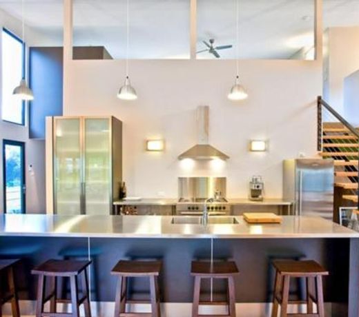 Architecturally designed beach house