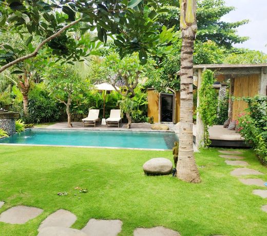 Villa in rice fields, 1 br, swimming pool, garden