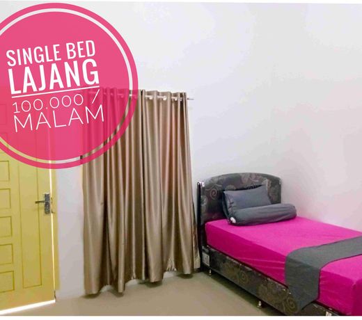 Affordable Single Bed Room 3 @ Alkhalifah Aceh