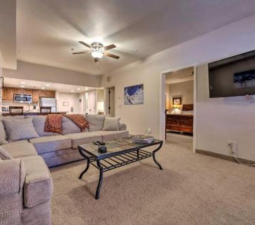 Ski-In and Ski-Out Resort Condo with Gas Fireplace!
