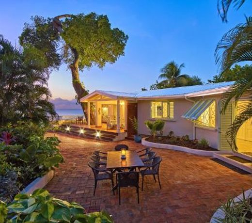 Southwinds Villa is a three bedroom beach front property with a beautiful big in