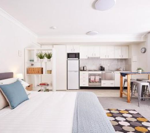 Stylish Manly Studio With BBQ Terrace and Parking