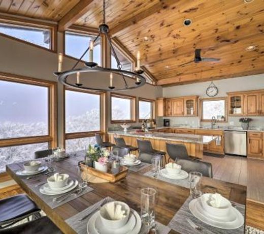 Sky Barn Retreat in Beech Mountain with Views and Deck
