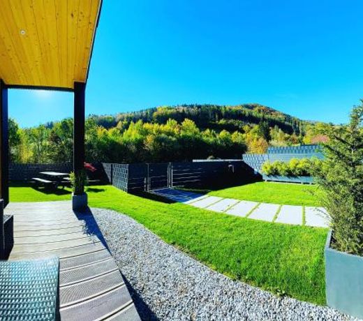 Voralpen Lodge - Ferienhaus mit Sauna & Hot Tub