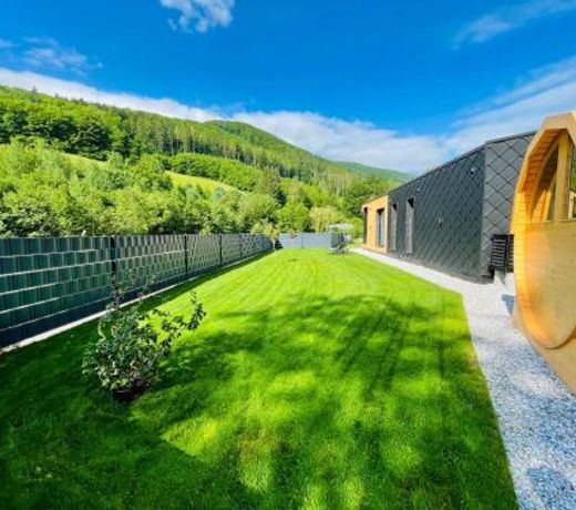 Voralpen Lodge - Ferienhaus mit Sauna & Hot Tub