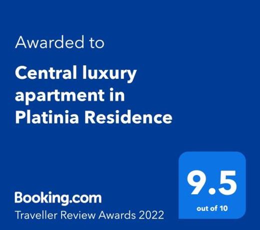 Central luxury apartment in Platinia Residence