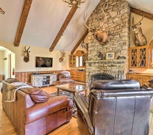 40-Acre Ski Retreat with Hot Tub and Trout Pond