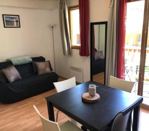Studio vue piste + parking souterrain privatif inclus
