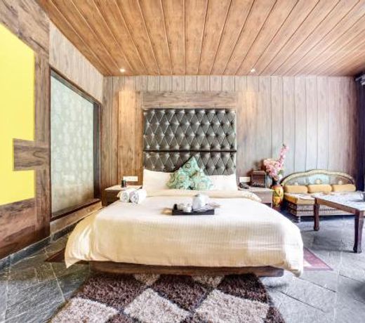 Belvilla 1 BR Premium River View Villa with Dauladhar mountain views