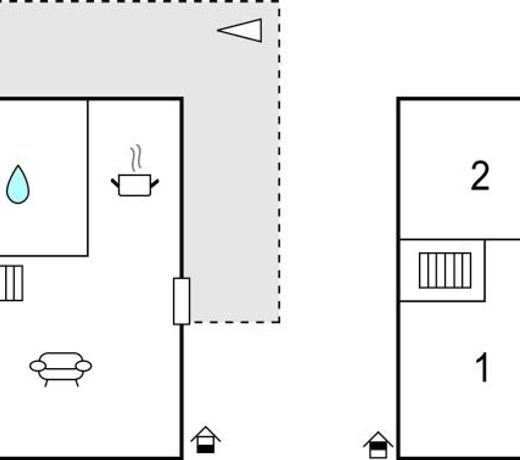 Nice home in Pleuven with 2 Bedrooms and WiFi