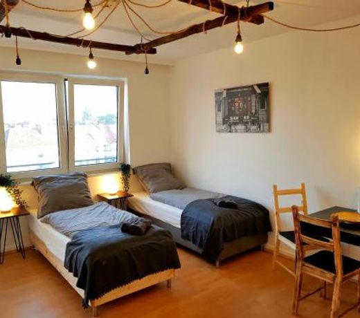 Design-Apartment für 4 mit Küche Nahe der City