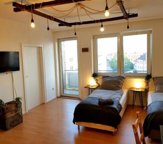 Design-Apartment für 4 mit Küche Nahe der City