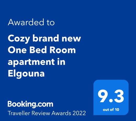 Cozy brand new One Bed Room apartment in Elgouna