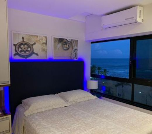 Maravilhoso apartamento 2 quartos vista mar no Ondina Apart