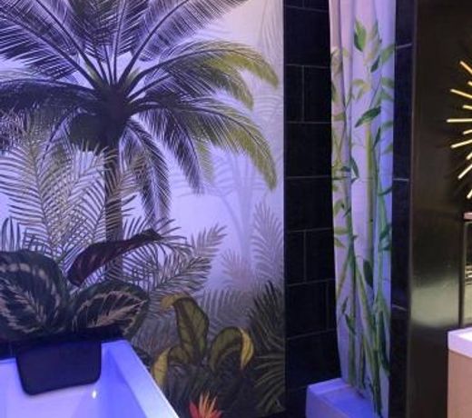 Appartement cosy avec baignoire balneo