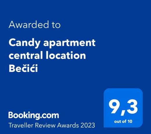 Candy apartment central location BeÄiÄi