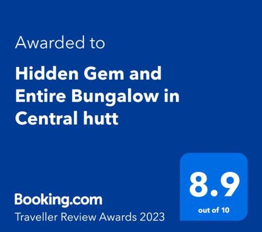 Hidden Gem and Entire Bungalow in Central hutt